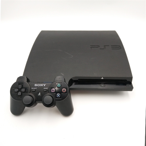 Playstation 3 Konsol - Slim 160 GB - SNR 03-27460119-5638098-CECH-3003A (B Grade) (Genbrug)